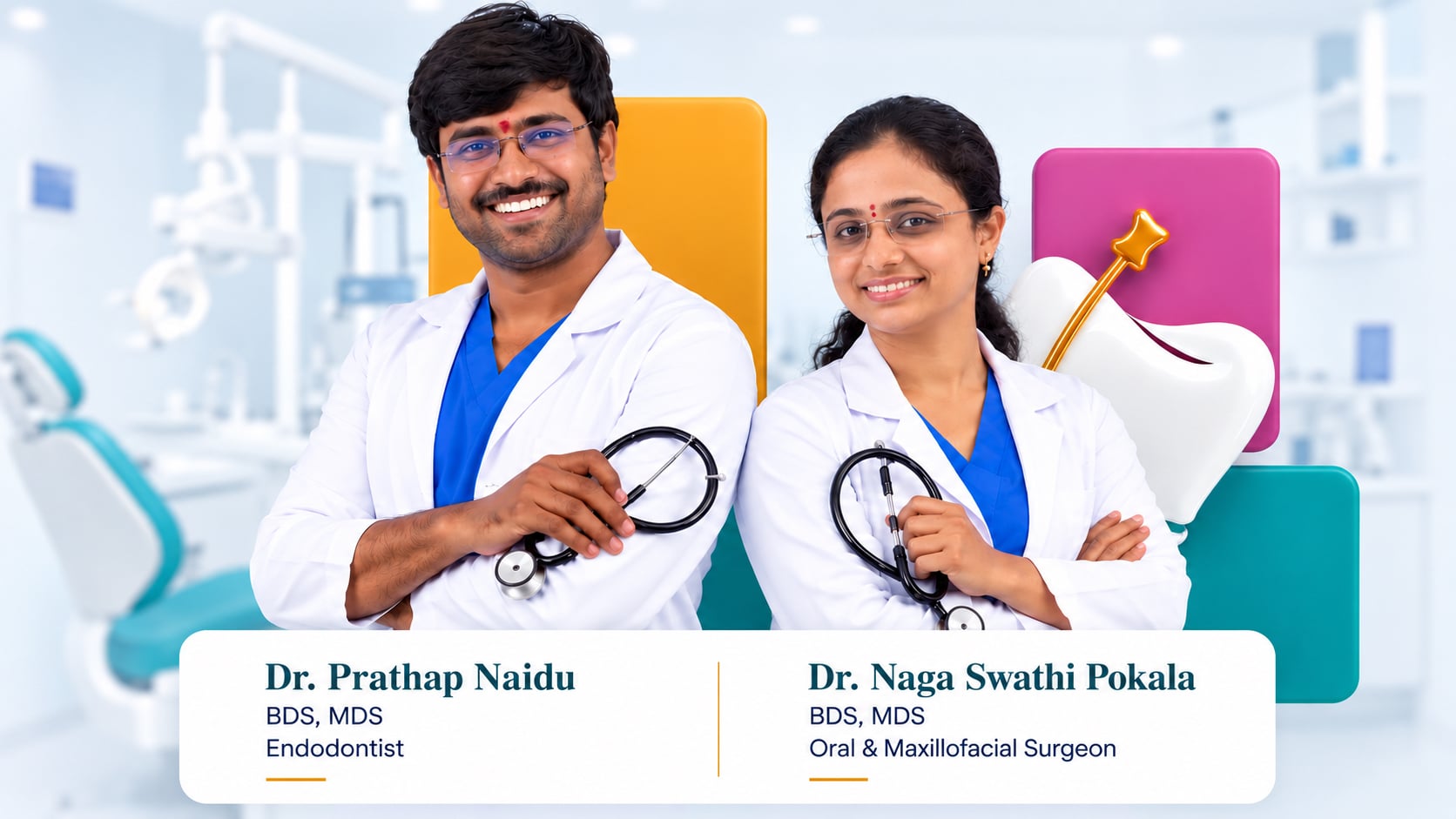 Dr. Prathap Naidu and Dr. Naga Swathi Pokala